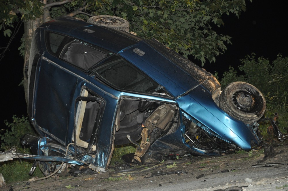 Wypadek śmiertelny w Samoklęskach