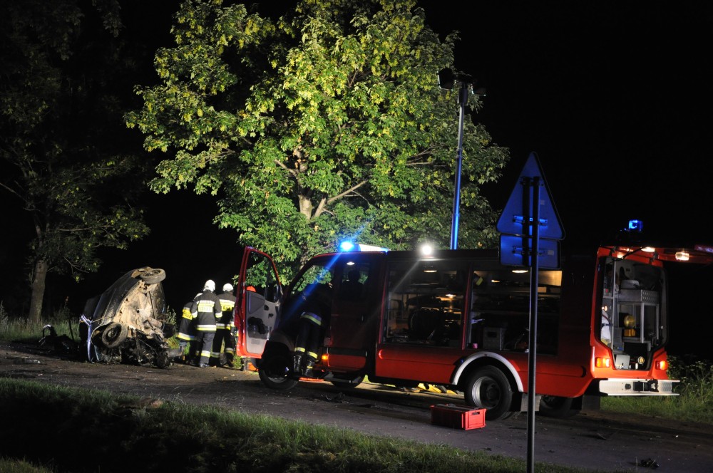 Wypadek śmiertelny w Samoklęskach