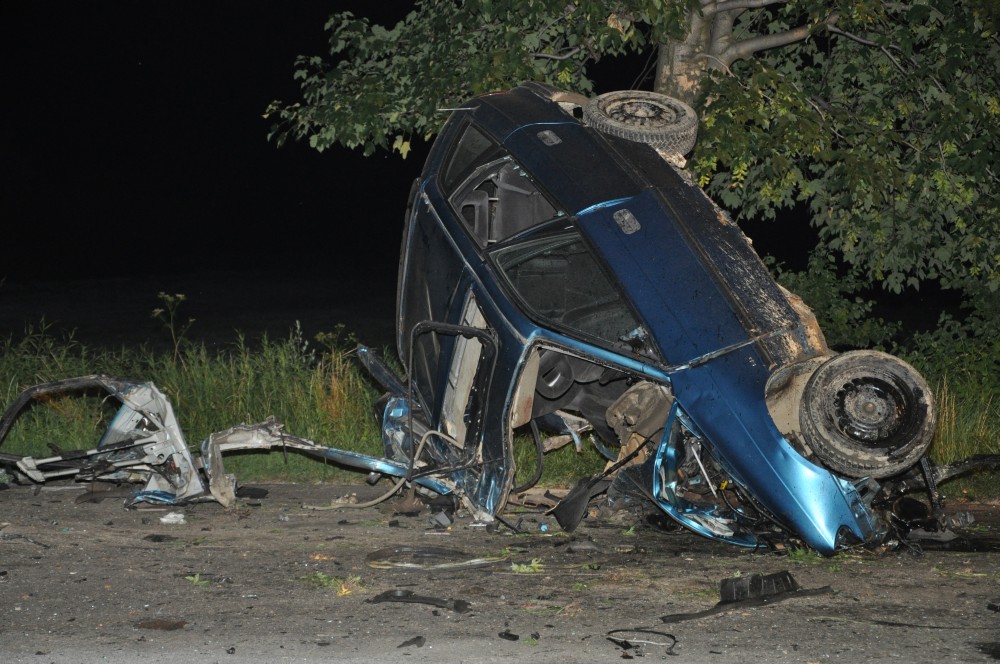 Wypadek śmiertelny w Samoklęskach