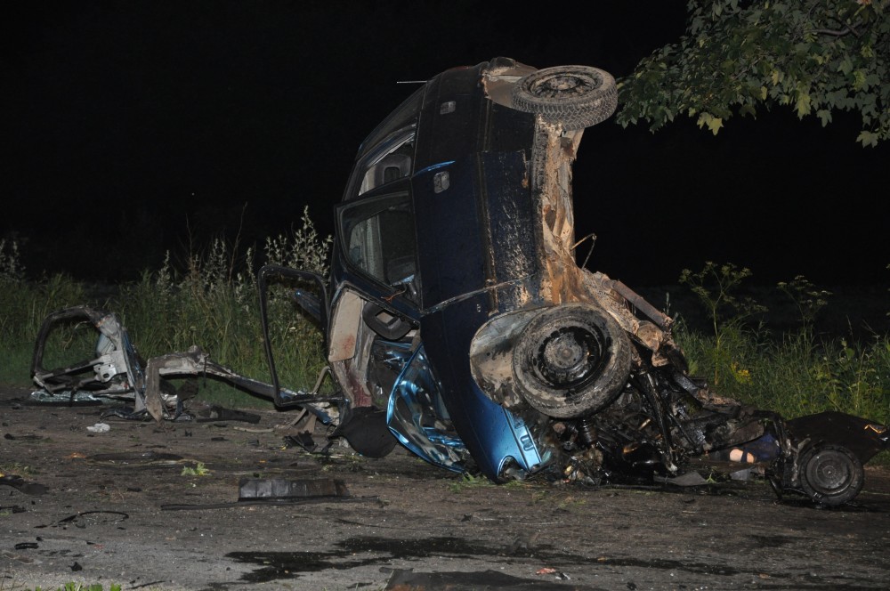 Wypadek śmiertelny w Samoklęskach