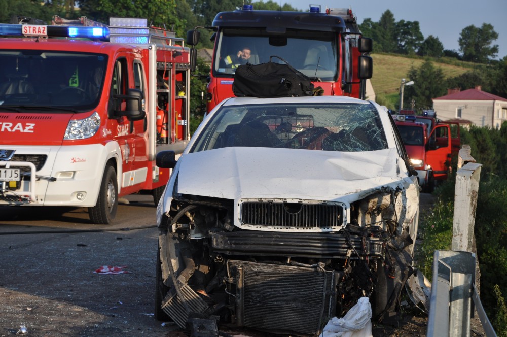 Wypadek w Święcanach