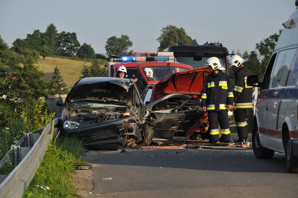 Wypadek w Święcanach