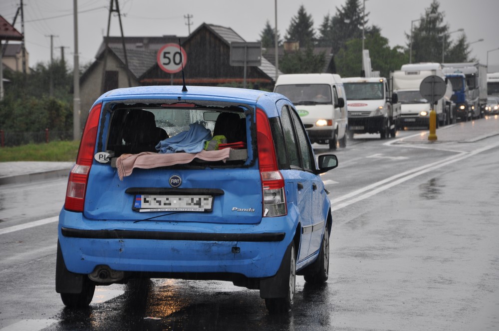 Wypadek na Bieszczadzkiej