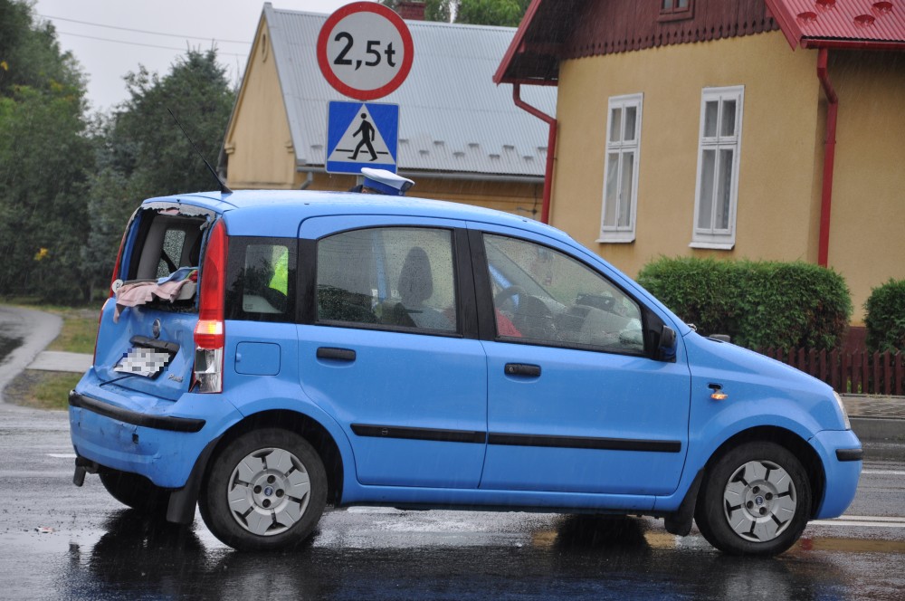 Wypadek na Bieszczadzkiej