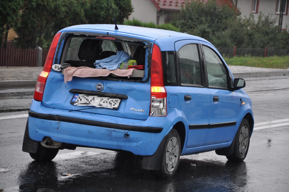 Wypadek na Bieszczadzkiej