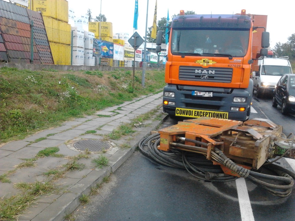 Zdarzenie drogowe na obwodnicy Jasła