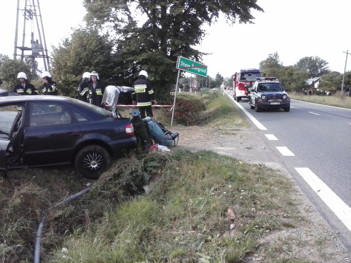 Wypadek w Nowym Żmigrodzie