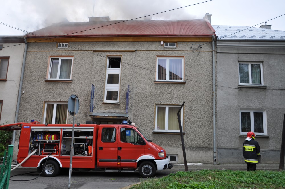 Pożar na Basztowej