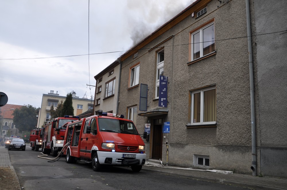 Pożar na Basztowej