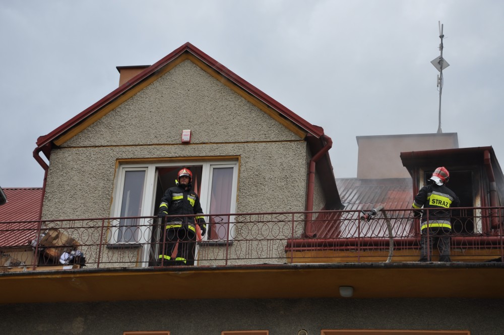 Pożar na Basztowej