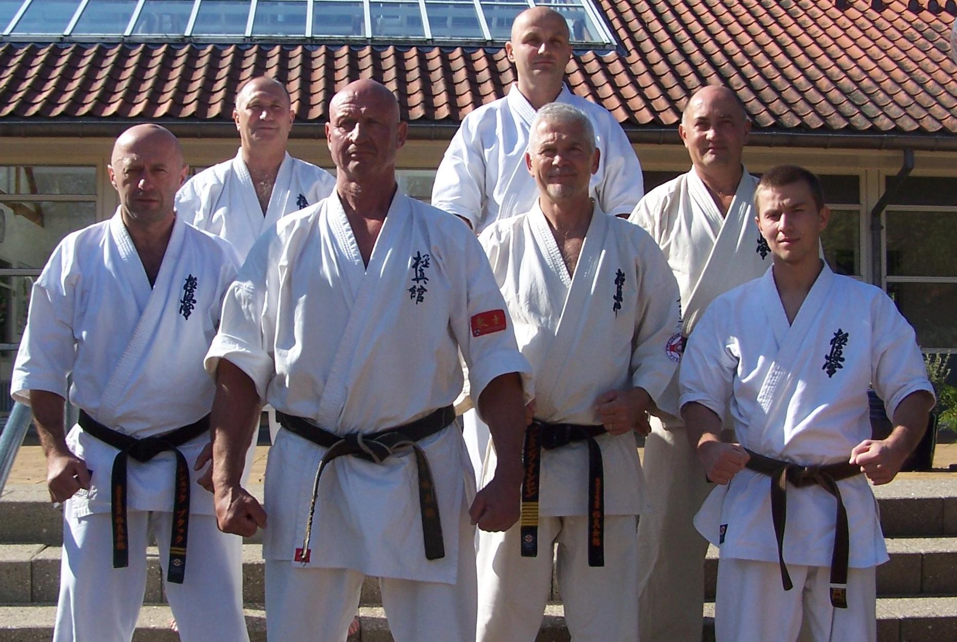 Obóz karate w Danii