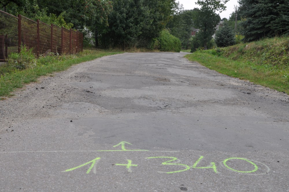 Droga powiatowa Stary Żmigród - Łysa Góra