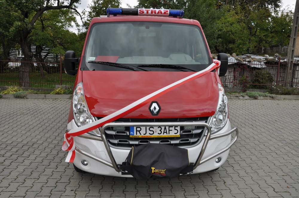 Uroczyste przekazanie samochodu dla OSP Kąty Uroczyste przekazanie samochodu dla OSP Kąty