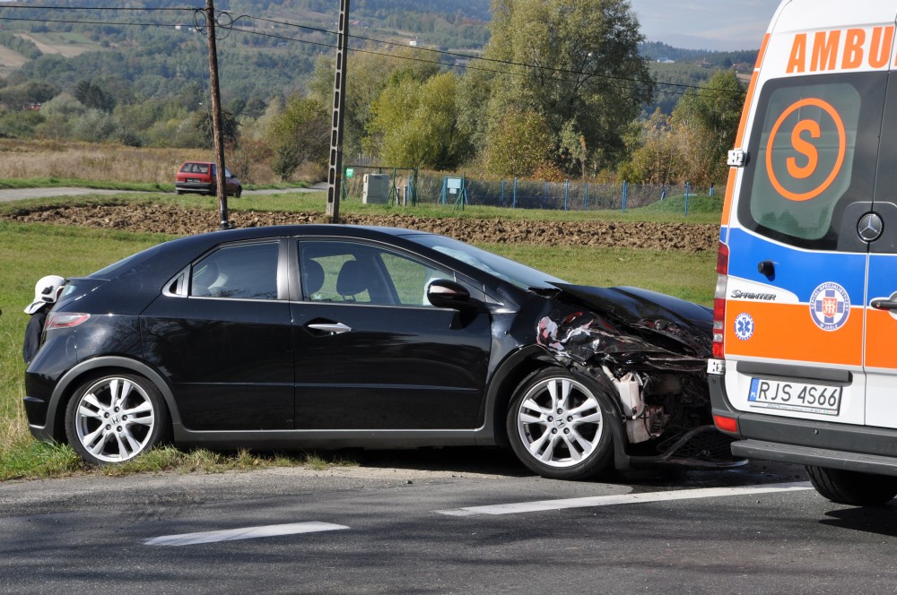 Kolizja w Krajowicach