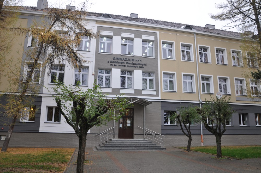 Termomodernizacja Gimnazjum nr 1 w Jaśle