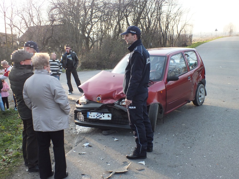 Wypadek w Nienaszowie