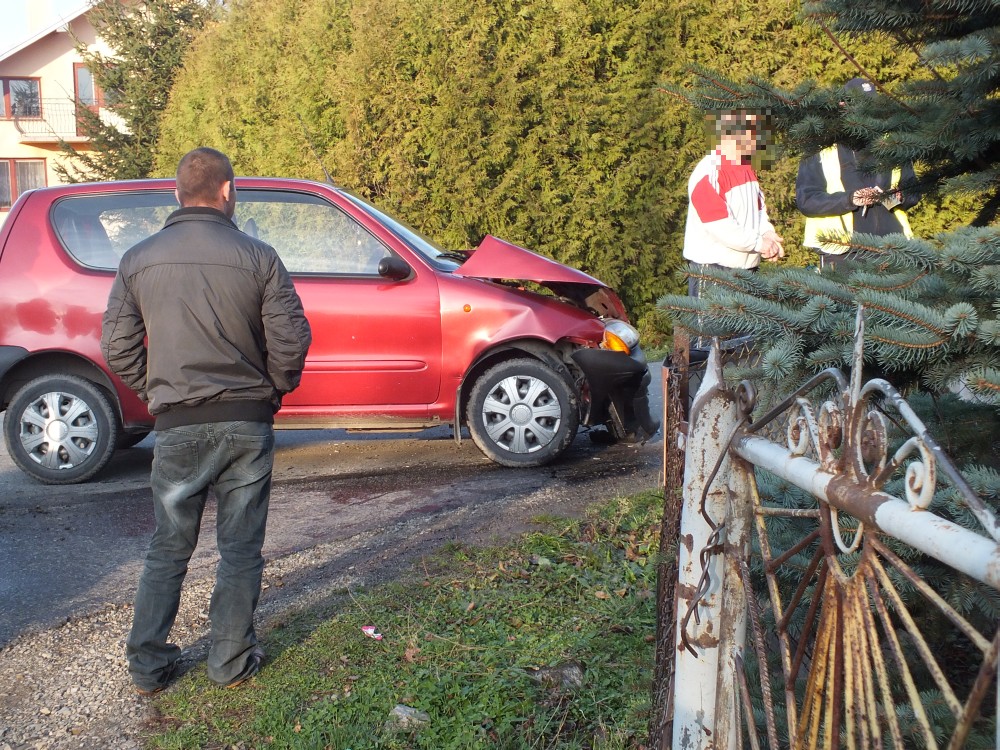 Wypadek w Nienaszowie