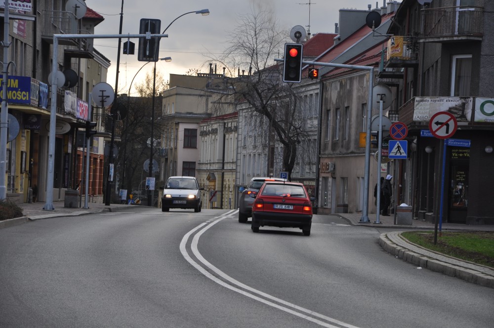 Nowa sygnalizacja świetlna w centrum Jasła