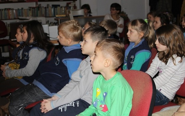 Projekcja filmów animowanych