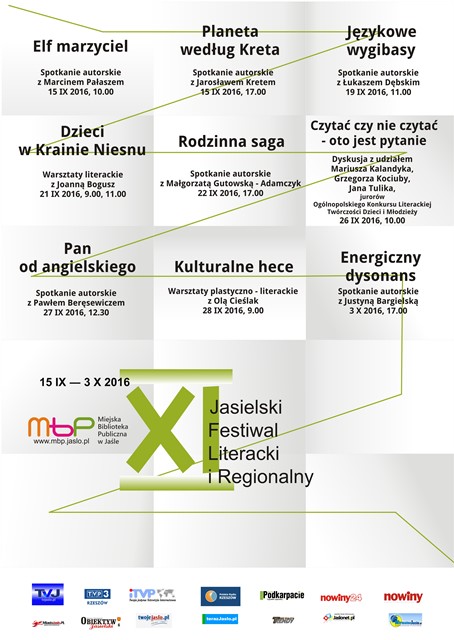 XI Jasielski Festiwal Literacki i Regionalny