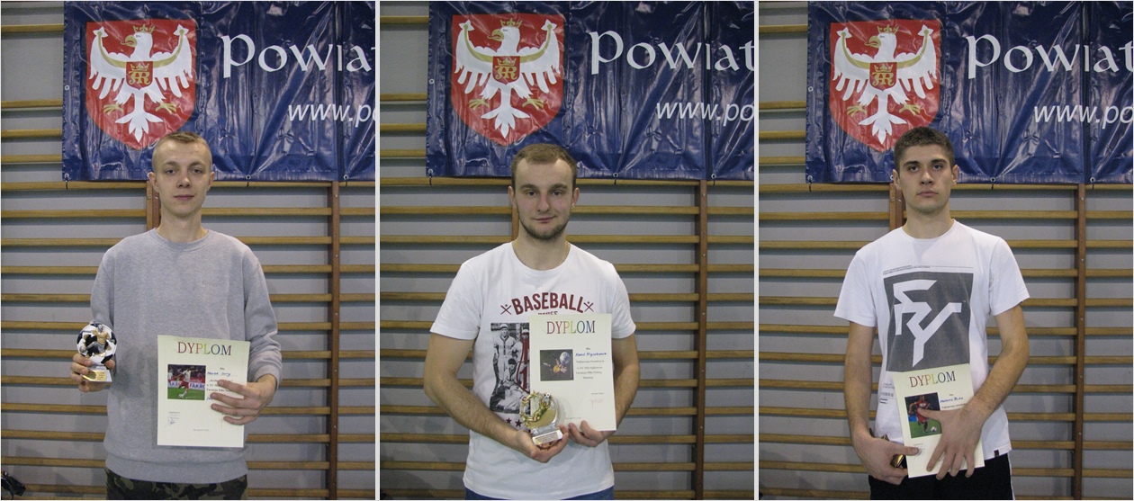 Zdobywcy wyróżnień indywidualnych.